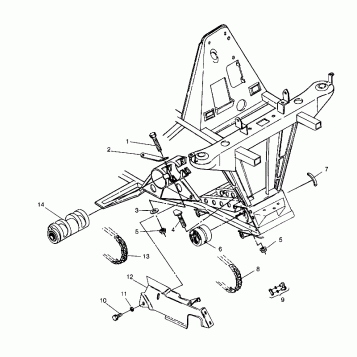 FRONT DRIVE ASSEMBLY Scrambler W957840 (4927252725B002)