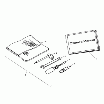 TOOL KIT ASSEMBLY Scrambler W957840 (4927252725C011)