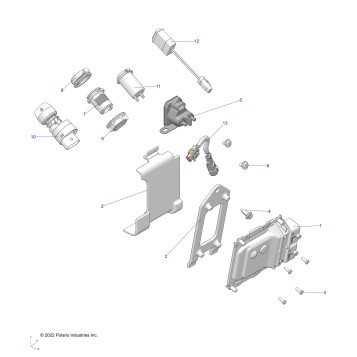 ELECTRICAL, SWITCHES, SENSORS and ECM - A23SHE57AL/AS/BL/BS (C102470)