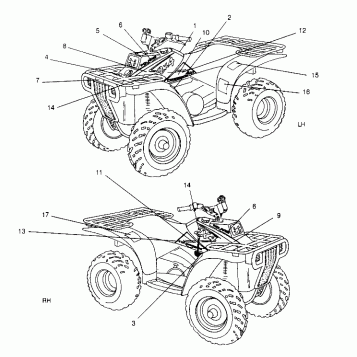 DECALS  2x4 400L W957540 (4930093009A008)