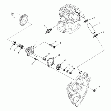 WATER PUMP 2x4 400L W957540 (4930093009D004)
