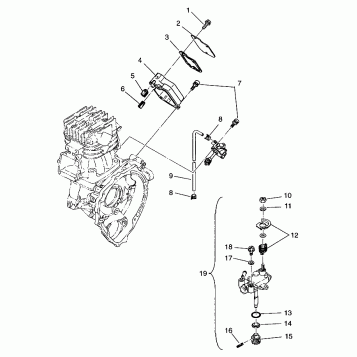 OIL PUMP Sport 400L W958540 (4930133013C012)