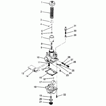CARBURETOR Sport 400L W958540 (4930133013C013)