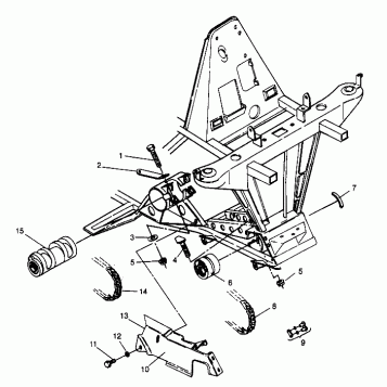 FRONT DRIVE ASSEMBLY 4x4 300 W958130 (4930183018B002)