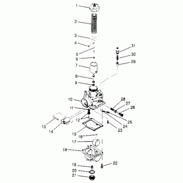 CARBURETOR XPLORER 4X4 W959140 (4930223022D005)