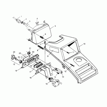 HEADLIGHT ASSEMBLY  Trail Boss W958527 (4930323032A013)