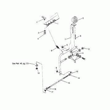 SHIFT LINKAGE ASSEMBLY Trail Boss W958527 (4930323032C001)