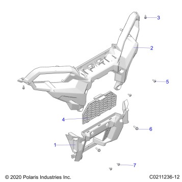 BODY, FRONT BUMPER - A24SHR57AM (C0211236-12)