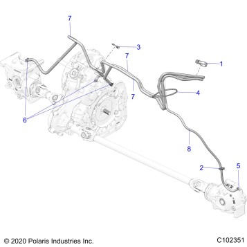 DRIVE TRAIN, DRIVE SYSTEM VENTING - A23SGE95AN (C102351)