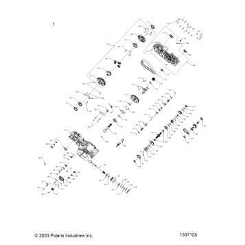 DRIVE TRAIN, MAIN GEARCASE - A26SWE57AL (1337125)