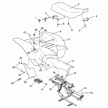 REAR CAB Scrambler W967840 (4935823582A006)