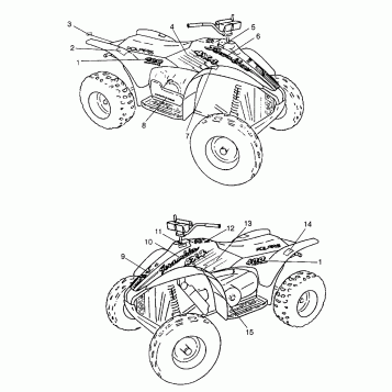 DECALS Scrambler W967840 (4935823582A008)