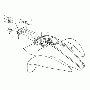 CONTROL PANEL Scrambler W967840 (4935823582A014)