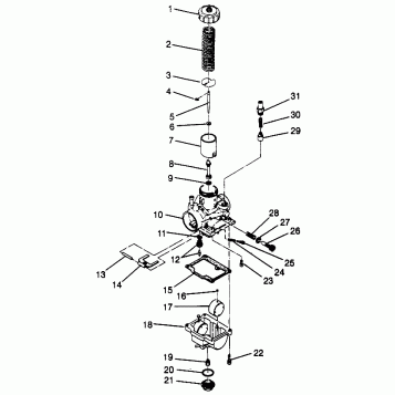 CARBURETOR Scrambler W967840 (4935823582D003)