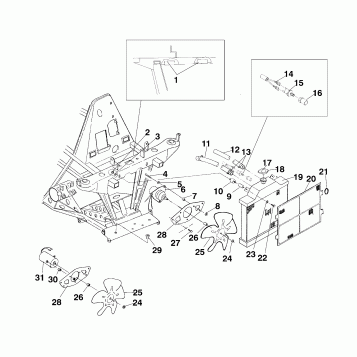 COOLING SYSTEM (SPORT) - W968540 (4935863586A011)