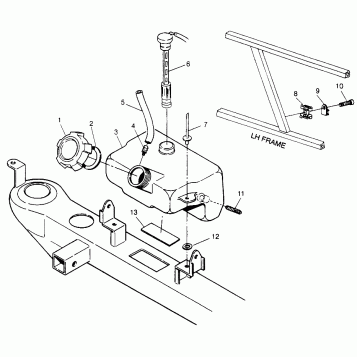 OIL TANK - W968540 (4935863586B001)