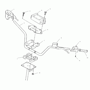 HANDLEBAR - W968540 (4935863586B009)