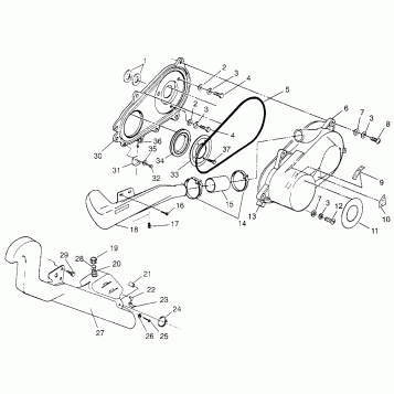 CLUTCH COVER (SPORT) - W968540 (4935863586C007)