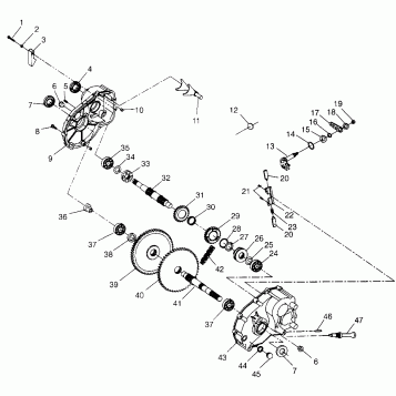 GEARCASE - W968540 (4935863586C009)