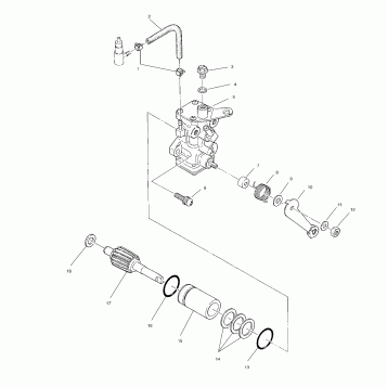 OIL PUMP (BLAZER) - W967827 (4935863586D004)