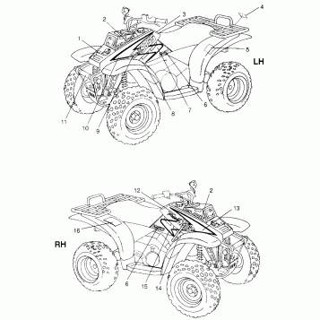 DECALS Trail Boss W968527 (4935883588A008)