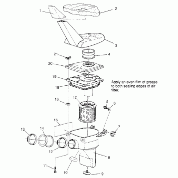 AIR BOX Trail Boss W968527 (4935883588A014)