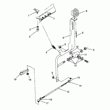 SHIFT LINKAGE Trail Boss W968527 (4935883588C001)
