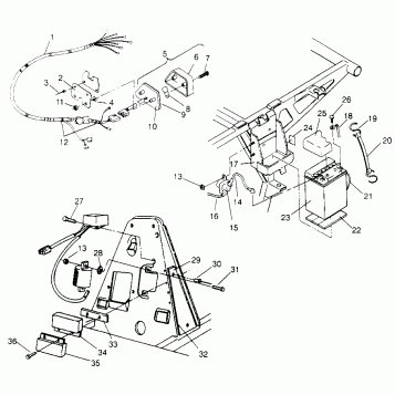 ELECTRICAL/TAILLIGHT Trail Boss W968527 (4935883588C003)