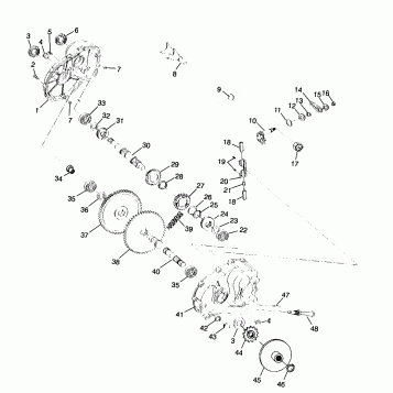 GEARCASE Trail Boss W968527 (4935883588C004)