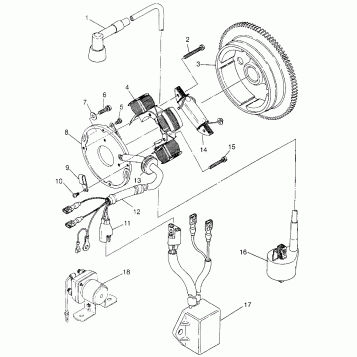 MAGNETO Trail Boss W968527 (4935883588C009)