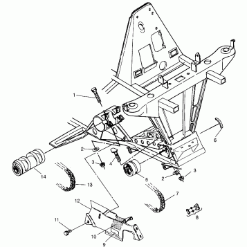 FRONT DRIVE XPLORER 300 W969130 (4935903590B002)