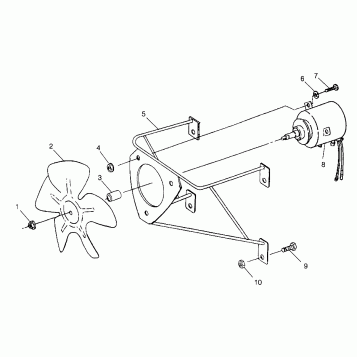 COOLING SYSTEM (300) XPRESS 300 W969530 (4935923592A014)
