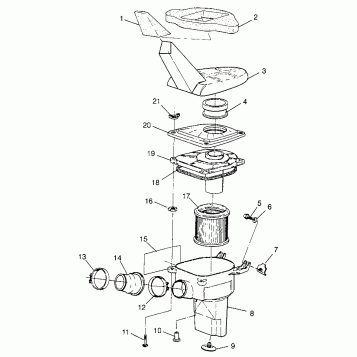 AIR BOX (400) XPRESS 400 W969540 (4935923592B005)