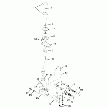 GEAR SELECTOR (300) XPRESS 300 W969530 (4935923592C013)