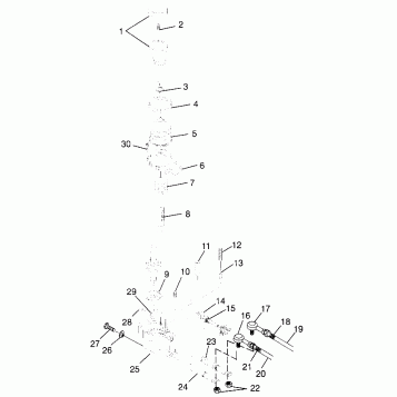 GEAR SELECTOR (400) XPRESS 400 W969540 (4935923592C014)