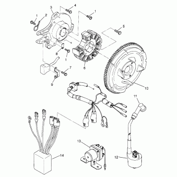 MAGNETO (400) XPRESS 400 W969540 (4935923592E005)