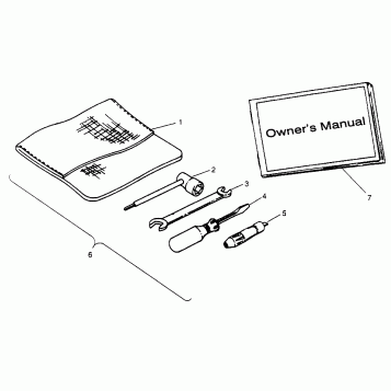 TOOL KIT XPRESS 300 W969530 and XPRESS 400 W969540 (4935923592E006)