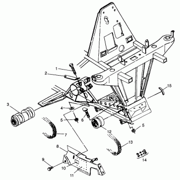 FRONT DRIVE Sportsman 4x4 W968040 (4935943594B003)