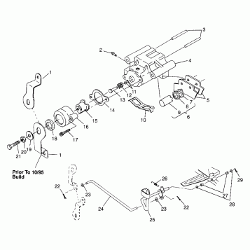 REAR BRAKE XPLORER 400L W969140 (4935983598C006)