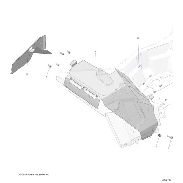 BODY, HEAT SHIELDS - A26SXZ85A9/AN/AZ (C102780)