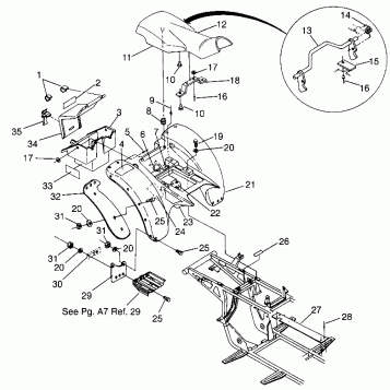 REAR CAB Magnum 2X4 W967544 (4936033603A006)
