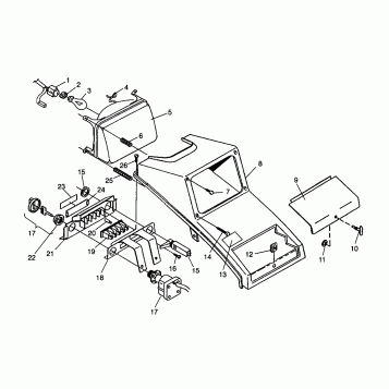 HEADLIGHT Magnum 2X4 W967544 (4936033603A013)