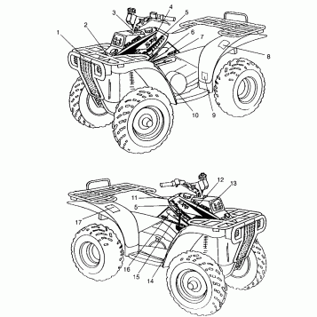 DECALS Magnum 2X4 W967544 (4936033603B001)