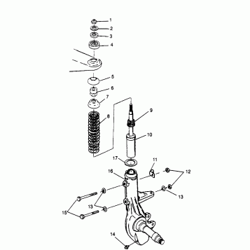 STRUT Magnum 2X4 W967544 (4936033603B002)