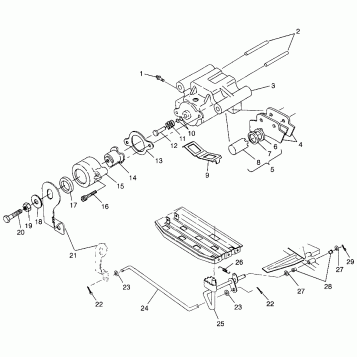 REAR BRAKE Magnum 2X4 W967544 (4936033603C001)