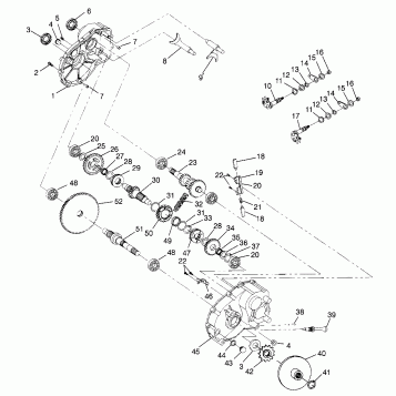 GEARCASE Magnum 2X4 W967544 (4936033603C004)