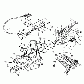 ELECTRICAL/TAILLIGHT Magnum 2X4 W967544 (4936033603C006)