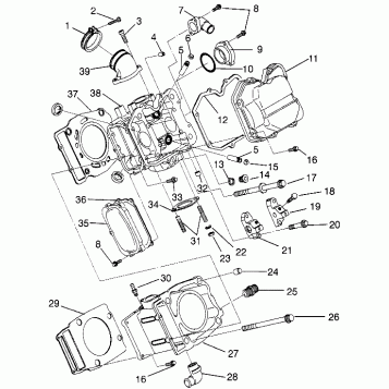 CYLINDER Magnum 2X4 W967544 (4936033603C009)