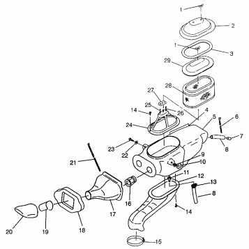 AIR BOX Magnum 4x4 W968144 and Swedish Magnum 4x4 S968144 (4936053605A014)