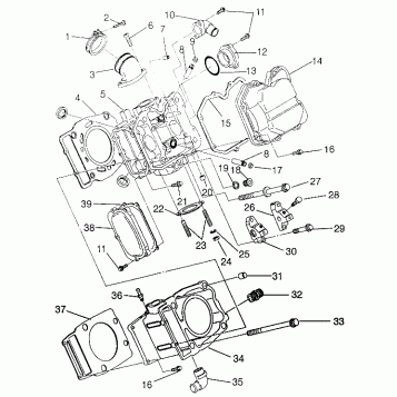 CYLINDER Magnum 4x4 W968144 and  Swedish Magnum 4x4 S968144 (4936053605D001)